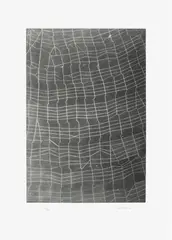 Web Ladder by Vija Celmins, 2010, Mezzotint, on Magnani Pescia Satinato paper, with full margins, sold Jan 2024