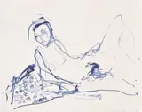Tracey Emin, I Loved My Innocence, from Save the Children ONE HUNDRED YEARS Print Portfolio, 2019, Lithograph in colours, on Somerset Velvet paper, the full sheet