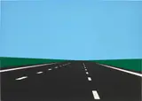 Julian Opie, Imagine You Are Driving (C. 13)