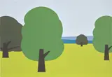 Julian Opie, Landscape? (C. 12)