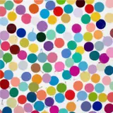 Raffles, from Colour Space (H5-5) by Damien Hirst, 2018, Giclée print in colours, flush-mounted to aluminium with metal strainer on the reverse (as issued), sold Jan 2024