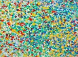 Kew, from Veils (H4-6) by Damien Hirst, 2020, Giclée print in colours, flush-mounted to aluminium with metal strainer on the reverse (as issued), sold Jan 2024