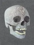 For the Love of God, Laugh by Damien Hirst, 2007, Screenprint in colours, with glazes and diamond dust, on wove paper, the full sheet, sold Jan 2024