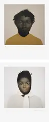 Sarah Ball, AC (Black Lives Matter 1); and AC (Black Lives Matter 2), 2020, Two archival inkjet prints in colours, on wove paper, with full margins