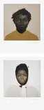 Sarah Ball, AC (Black Lives Matter 1); and AC (Black Lives Matter 2), 2020, Two archival inkjet prints in colours, on wove paper, with full margins