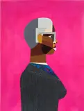 Derrick Adams, Interior Life (Woman), 2019, Pigment print in colours, on Hotpress paper, the full sheet
