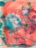 Jadé Fadojutimi, A Season's Echo, 2022, Lithograph in colours, on wove paper, the full sheet