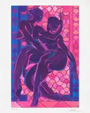 Pattern Makers by Tunji Adeniyi-Jones, 2020, Screenprint in colours, on Coventry rag paper, with full margins, sold Jan 2024