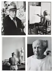 David Douglas Duncan, Selected Portraits of Picasso: 11 works, 1956-59, 11 gelatin silver prints, printed later