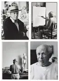 David Douglas Duncan, Selected Portraits of Picasso: 11 works, 1956-59, 11 gelatin silver prints, printed later