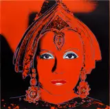 The Star, from Myths (F. & S. 258) by Andy Warhol, 1981, Screenprint in colours with diamond dust, on Lenox Museum board, the full sheet, sold Jun 2024