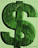 $ (1) (see F. & S. 274) by Andy Warhol, 1982, Unique screenprint in colours, on Lenox Museum Board, the full sheet, sold Jun 2024