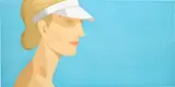 Alex Katz, White Visor (S. 381), 2003, Aquatint in colours, on Somerset Velvet paper, the full sheet