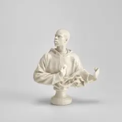 Kehinde Wiley, Louis XVI, the Sun King, 2006, Cast marble dust and resin multiple