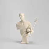 Kehinde Wiley, Saint Francis of Adelaide, 2006, Cast marble dust and resin multiple