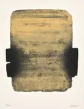 Pierre Soulages, Eau-forte XXIX (Etching XXIX) (E. & M. 31), 1974, Etching in colours, on Arches paper, with full margins
