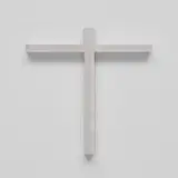 Gerhard Richter, Kreuz (Cross) (B. 92), 1997, Steel multiple