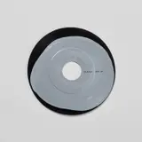 Tri-Star (B. 57) by Gerhard Richter and Isa Genzken, 1981, Phonograph record by Isa Genzken, featuring noises made by a Tri-Star aeroplane motor, one side painted by Gerhard Richt, sold Jun 2024