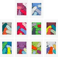 URGE by Kaws, 2020, The complete set of 10 screenprints in colours, on Saunders Waterford paper, with full margins, with the title page and , offered Jun 2024