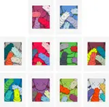 Kaws, URGE, 2020, The complete set of 10 screenprints in colours, on Saunders Waterford paper, with full margins, with the title page and the accompanying original blue fabric-covered clamshell portfolio box with embossed title
