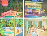 Caroline Walker, Sunset, 2018, The complete set of four lithographs in colours, on wove paper, the full sheets
