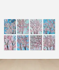 Damien Hirst, The Virtues (H9), 2021, The complete series of eight laminated giclée prints in colours, flush-mounted to aluminium with metal strainers on the reverse (as issued)