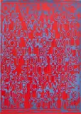 Mel Bochner, Oh Well (K.W. 2020.02), 2020, Screenprint in colours, on Lanaquarelle paper, the full sheet