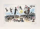 Marc Chagall, Célébration (M. 996), 1982, Lithograph in colours, on Arches paper, with full margins