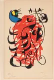 La boîte alerte (The Alert Box) (M. 263, see C. Bks. 57) by Joan Miró, 1959, Lithograph in colours, on Arches paper, with full margins, sold Jun 2024