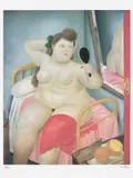 Fernando Botero, La toilette, from Botero, 1982, Offset lithograph in colours, on wove paper, with full margins