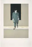 Francis Bacon, President Wilson, from Triptych 1986-1987 (S. 6, T. 22), 1987, Etching and aquatint in colours, on Arches paper, with full margins