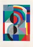 Sonia Delaunay, Icône (Icon), circa 1970, Lithograph in colours, on Arches paper, with full margins