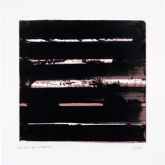 Pierre Soulages, Sérigraphie no. 30 (Screenprint No. 30) (E. & M. 122), 2008, Screenprint in colours, on BFK Rives paper, with full margins
