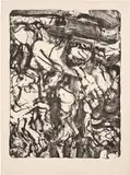 Willem de Kooning, The Preacher (G. 27), 1971, Lithograph, on Arches buff paper, with full margins