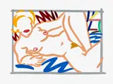 Tom Wesselmann, 1960 Judy with Blue Blanket (W.P.I. P985), 1998, Screenprint in colours, on wove paper, with full margins