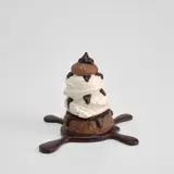 Claes Oldenburg, Profiterole (G. 1457, see A. & P. 216-217), 1989, Cast aluminium multiple hand-painted in colours