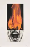 Robert Longo, Arena Brains, 1986, Lithograph in colours, on Arches paper, with full margins