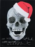 For the Love of God, Believe by Damien Hirst, 2007, Screenprint in colours with collage, on heavy wove paper, the full sheet, sold Jun 2024