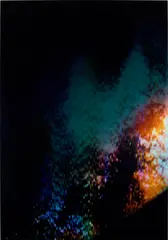 Tauba Auerbach, Static 7, 2008, Chromogenic print, flush-mounted to Alu-Dibond (as issued)