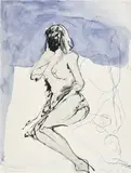 Tracey Emin, I Think of You, 2014, Lithograph in colours, on Somerset paper, the full sheet
