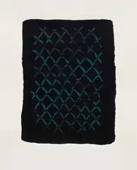 Mona Hatoum, The Blues no. 1-12.7.2020/21, 2021, Screenprint in colours, on Somerset paper, with full margins