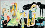 Rafa Macarrón, Untitled, 2023, Screenprint in colours, on wove paper, the full sheet