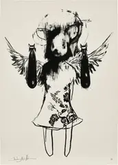 Antony Micallef, Light Angel Bomber I, 2006, Screenprint, on wove paper, with full margins
