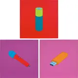 Michael Craig-Martin, Objects of Our Time: three plates, 2014, Three screenprint in colours, on Somerset Satin paper, the full sheets