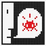Invader, Alert 2020 (Red) (C.P.E. 52a)