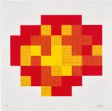 Invader, Wipeout (C.P.E. 41), 2015, Screenprint in colours, on wove paper, with full margins