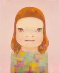 Miss Spring by Yoshitomo Nara, 2012/2021, Digital pigment print in colours, on Takeo Deep PV Hakou paper, the full sheet, loose (as issued) contained in the origi, sold Jun 2024