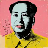 Mao (F. & S. 91) by Andy Warhol, 1972, Screenprint in colours, on Beckett High White paper, the full sheet, sold Sep 2024