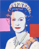 Andy Warhol, Queen Elizabeth II of the United Kingdom, from Reigning Queens (F. & S. 337), 1985, Screenprint in colours, on Lenox Museum Board, the full sheet