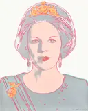 Andy Warhol, Queen Beatrix of the Netherlands, from Reigning Queens (F. & S. 339), 1985, Screenprint in colours, on Lenox Museum Board, the full sheet